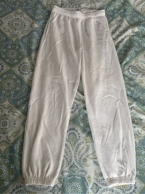 Refuge White Sweatpants